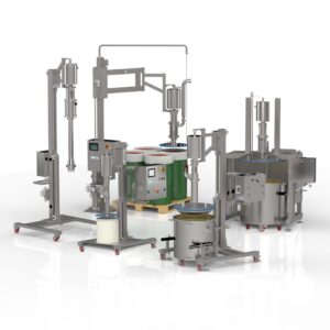 Stazioni svuotamento con pompe volumetriche pneumatiche